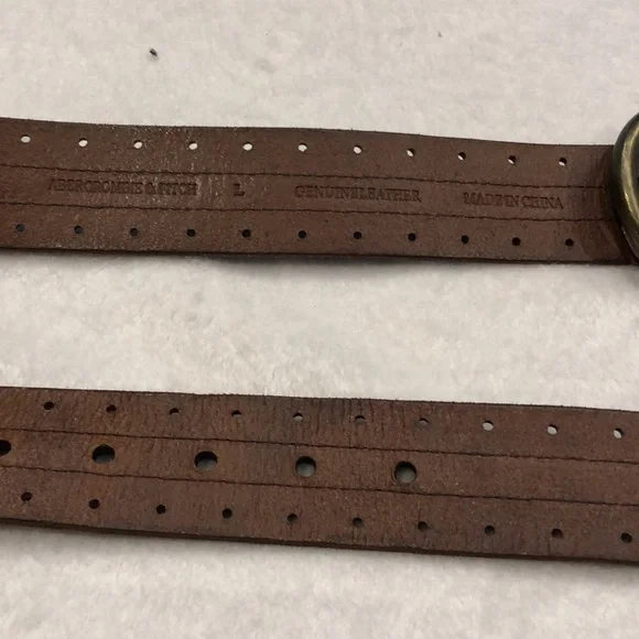 Genuine Leather vintage A&F belt - Picture 3 of 7